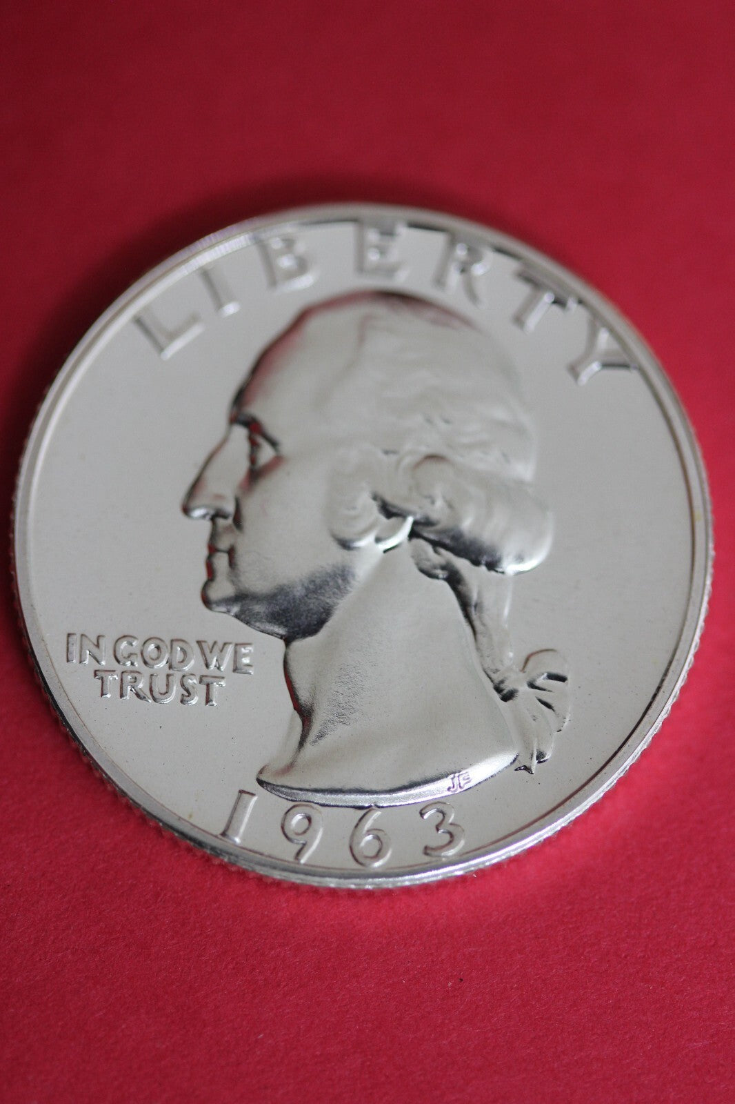 1963 Proof George Washington Quarter Exact Coin Shown 156