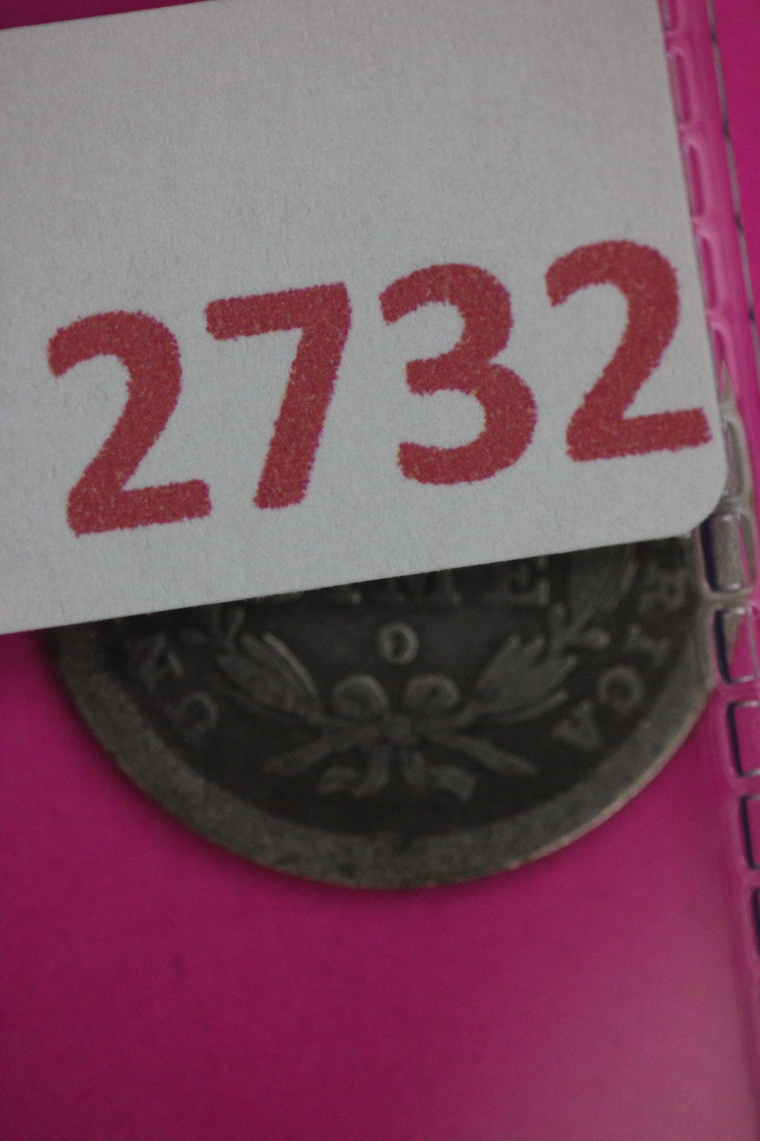 1839 O Seated Half Dime Silver Coin Shown Low Grade Filler Damaged Bent 2732