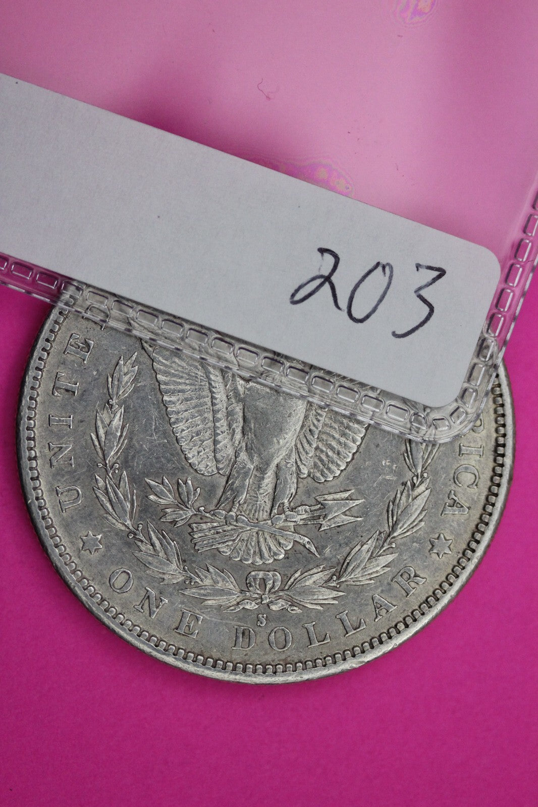 1883 S Morgan Lady Liberty Silver Dollar Higher Grade Semi Key Date Coin 203