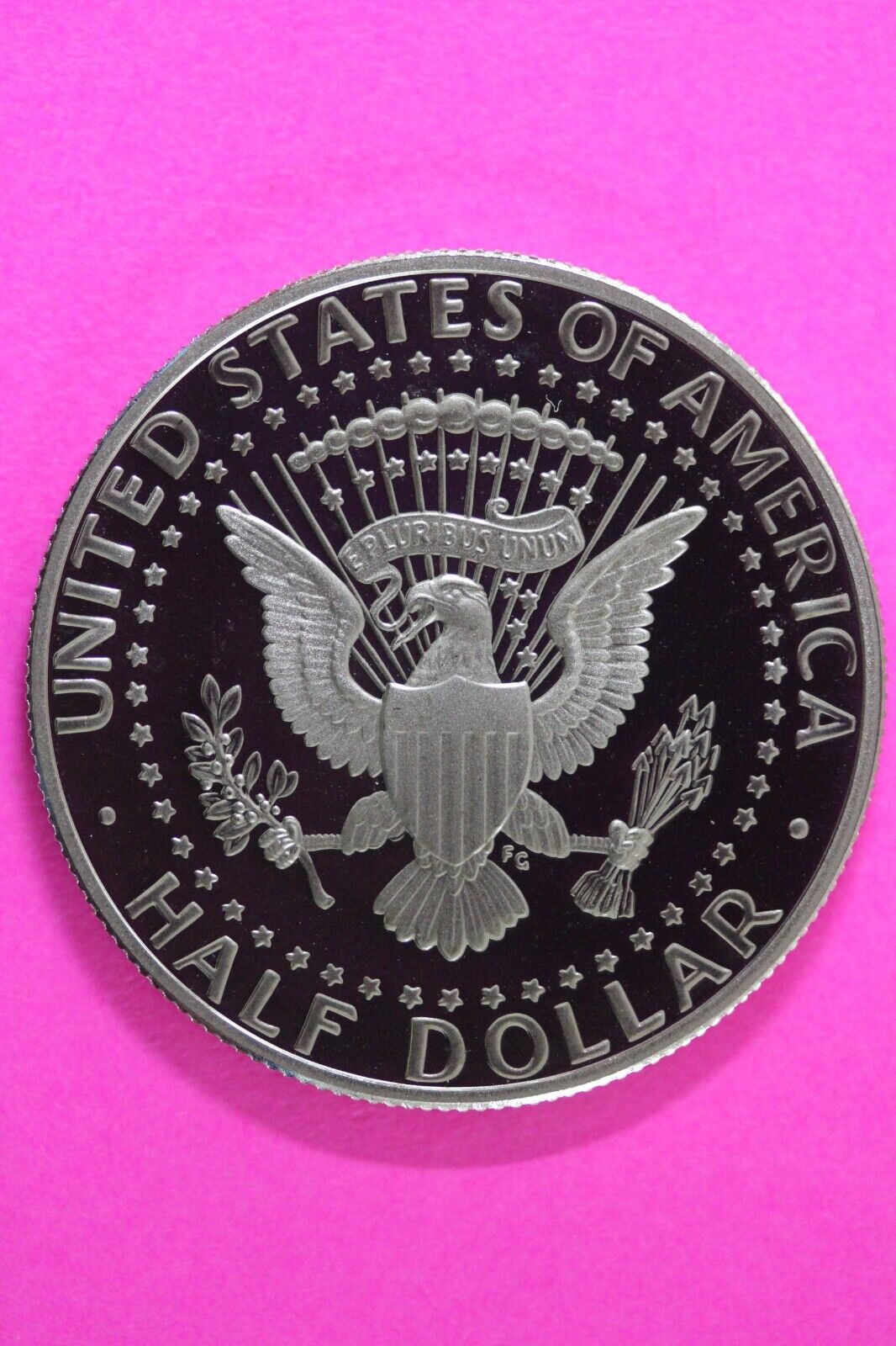 Gem Proof 1995 S Clad Kennedy Half Dollar Deep Cameo Same Coin In Pics TOM 09