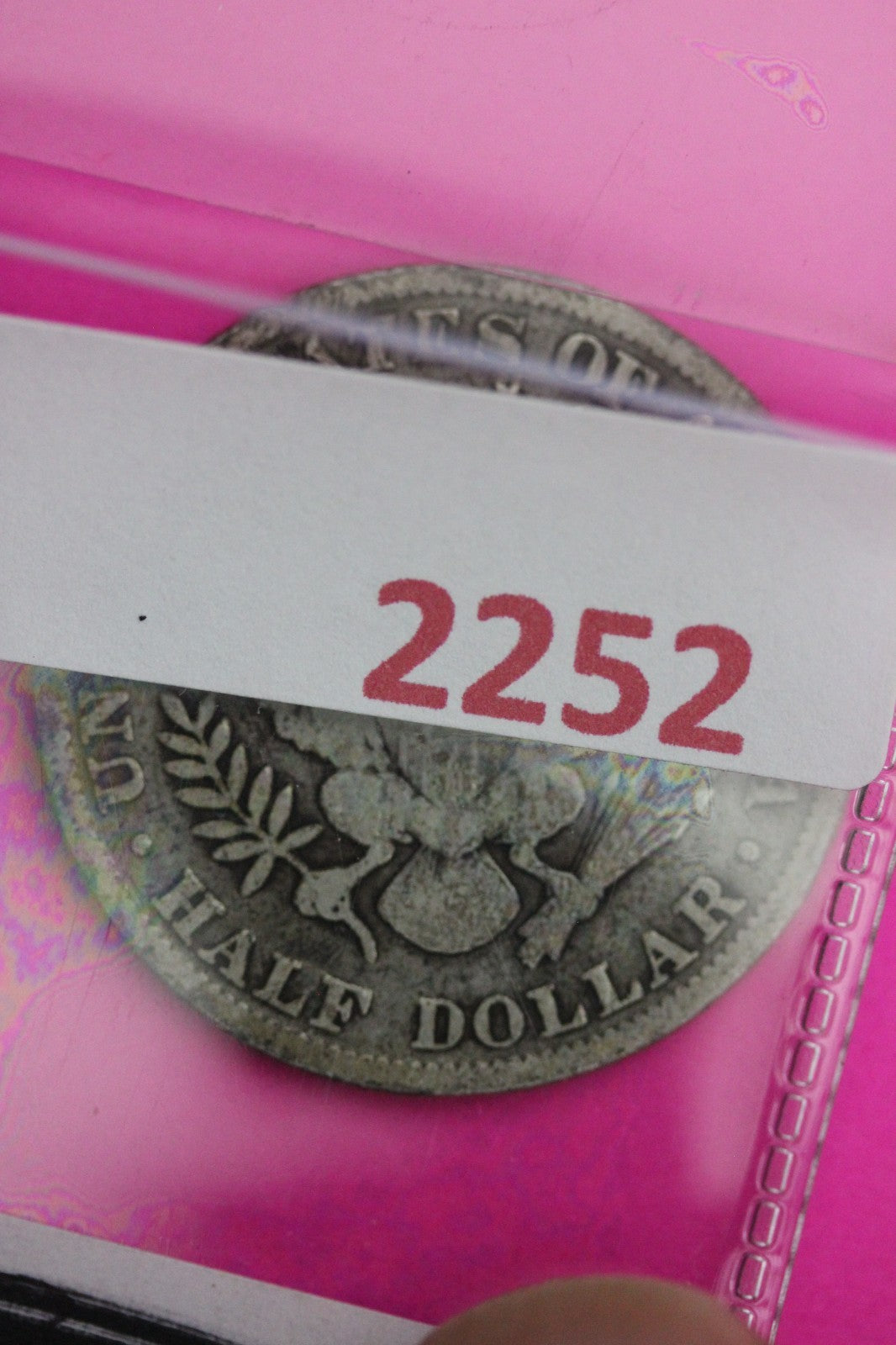 1894 P Barber Liberty Silver Half Dollar Guaranteed Authentic Genuine Coin 2252