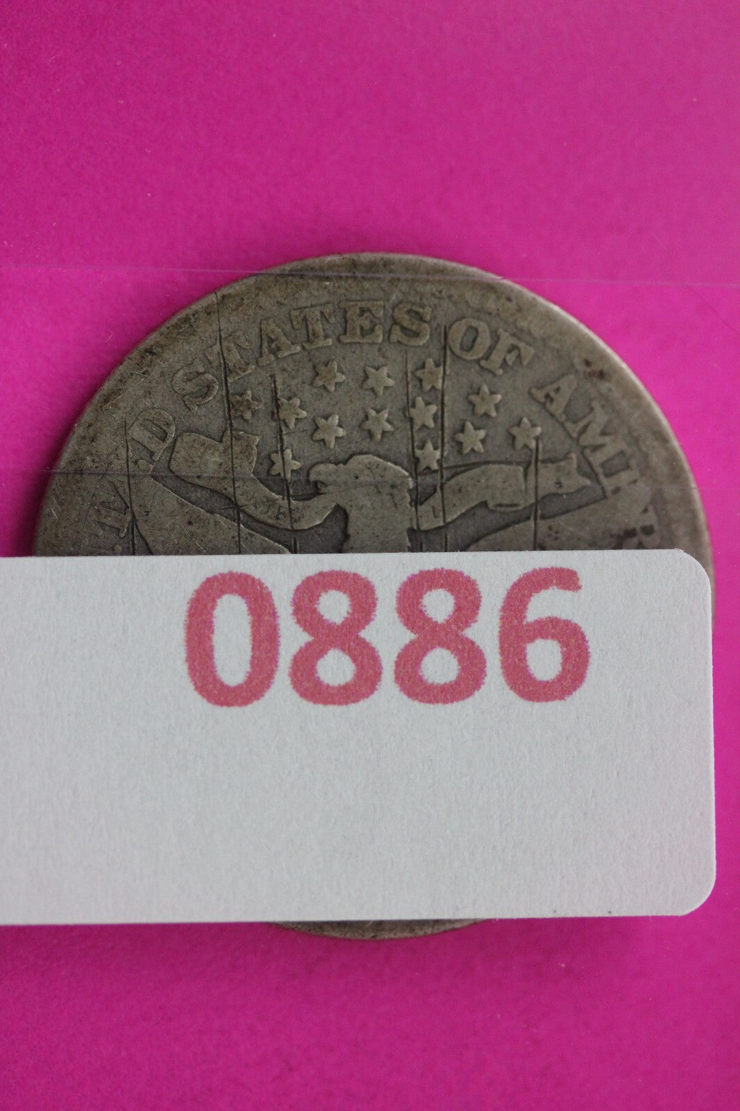 1913 P Barber Liberty Silver Quarter Scarce Guaranteed Authentic Rare Coin 0886