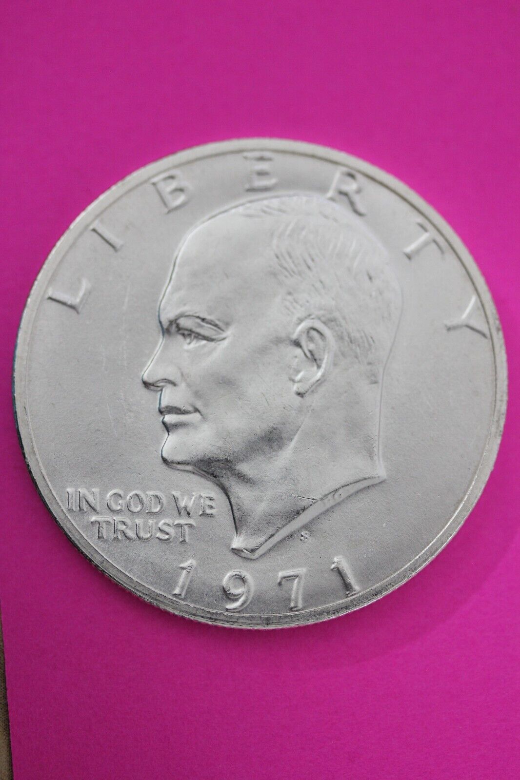 Gem BU 1971 S Ike Eisenhower 40% Silver Dollar You Get Same Coin In Pics TOM 29