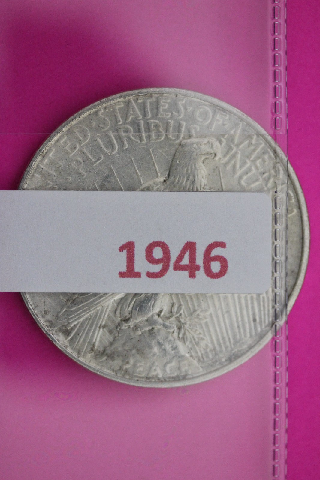 1927 D Peace Silver Dollar LIberty Coin Guaranteed Authentic U.S.A. Seller 1946