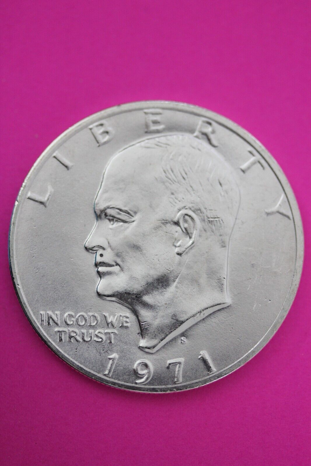 Gem BU 1971 S Ike Eisenhower 40% Silver Dollar You Get Same Coin In Pics TOM 19