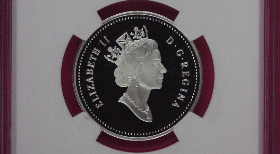 Top Pop Sole Finest 1996 PF 70 Ultra Cameo Canada Cougar Kittens 50c NGC 1056