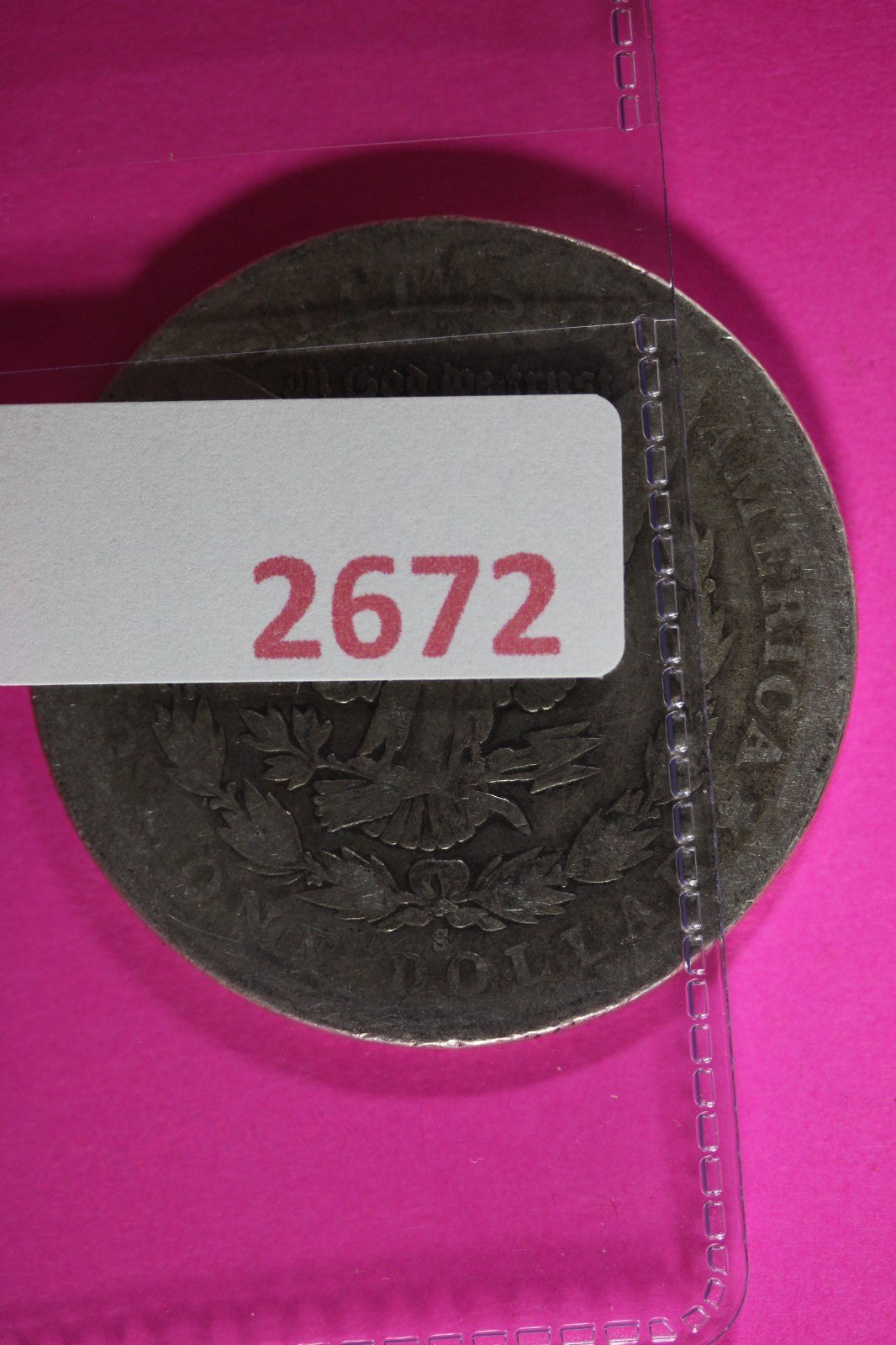 1903 S Morgan Lady Liberty Silver Dollar Guaranteed Authentic & Genuine 2672