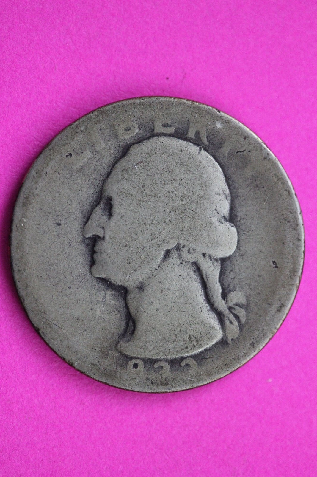 1932 D George Washington Silver Quarter Semi Key Date Coin Guaranteed Real 0878N