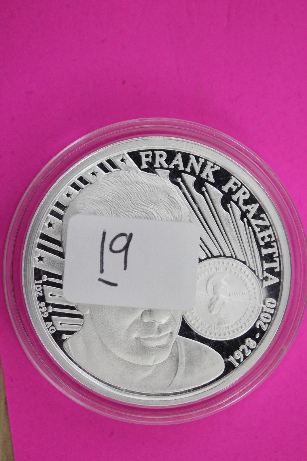 Frank Frazetta 1 OZ .999 Fine Silver Round Guaranteed Genuine Authentic C19