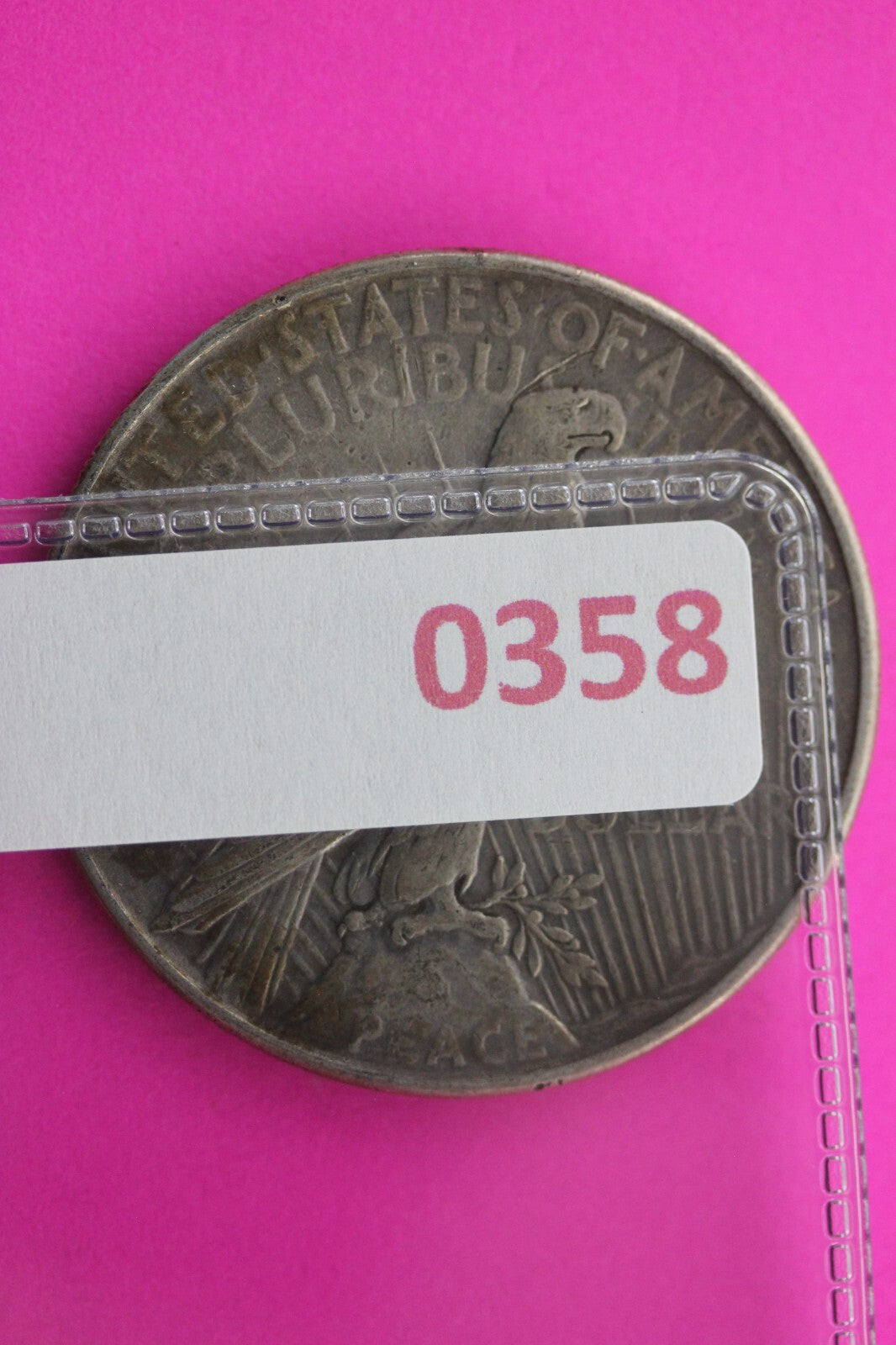 High Grade 1935 P Peace Silver Dollar LIberty Coin Guaranteed Authentic 0358N