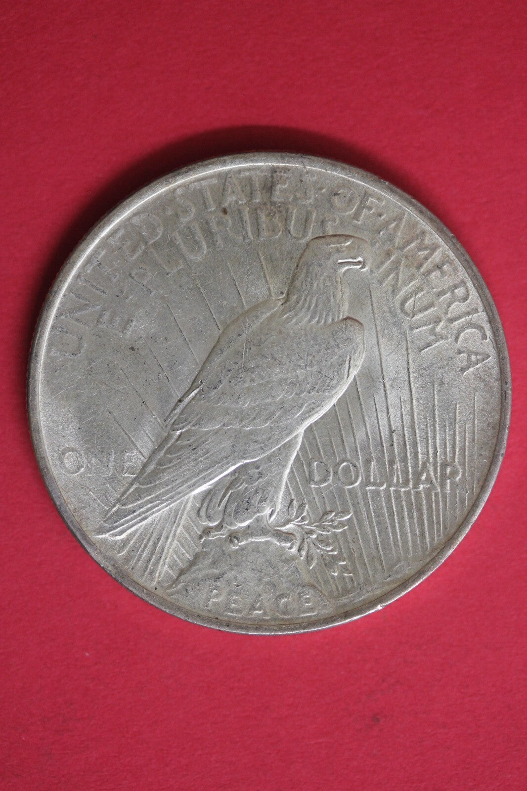 1923 P Vam 1F Chin Bar & Curved Clip Top 50 Peace Liberty Silver Dollar OCE 5188