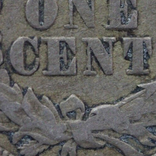 1863 Copper Nickel Indian Head Cent Penny Early Type Coin Exact Coin Pictured 37