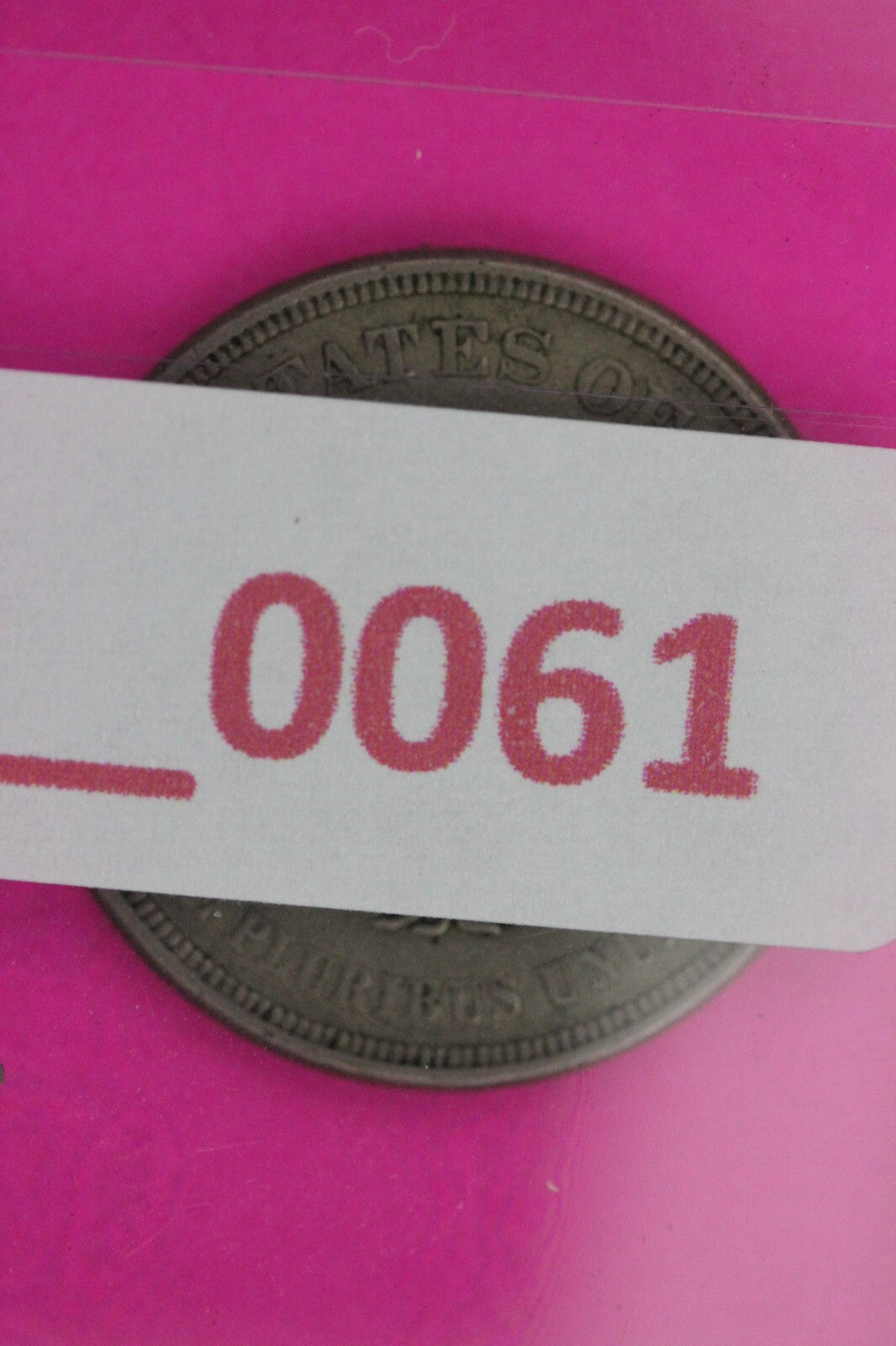 1883 No Cents V Liberty Nickel Scarce Semi Key Date Coin Free Shipping 0061