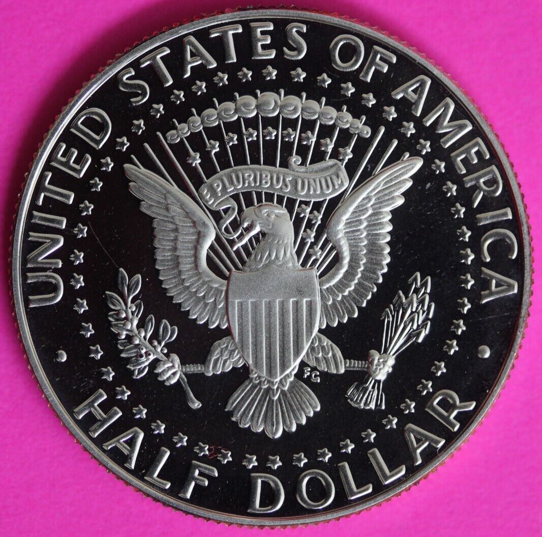 GEM Proof Silver 1999 S John F Kennedy Half Dollar Exact Coin Shown Tom 60