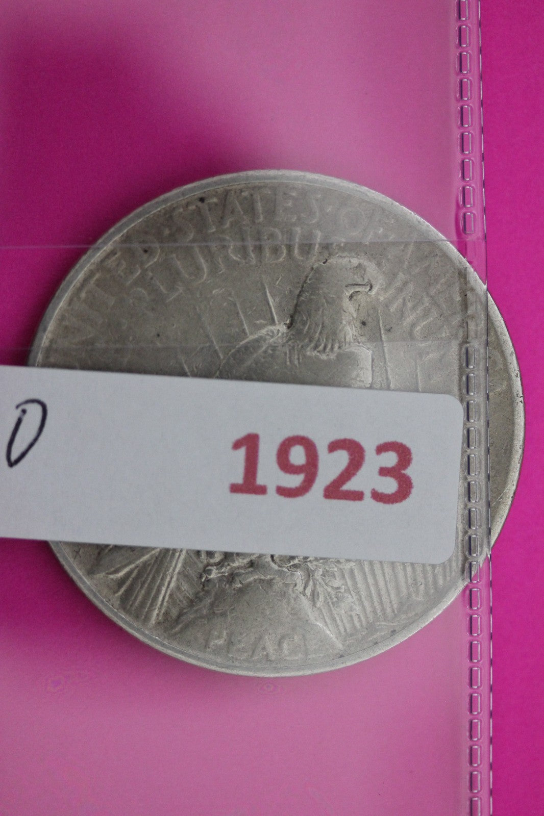 1935 S Peace Silver Dollar LIberty Coin Guaranteed Authentic U.S.A. Seller 1923