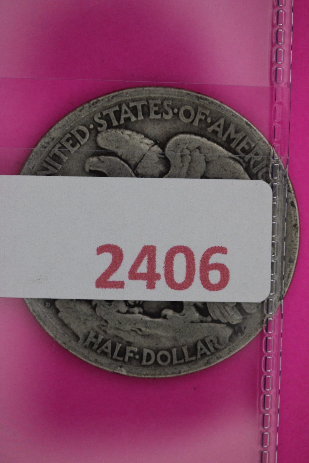 1920 D Walking Liberty Walker Half Dollar Coin Guaranteed Authentic Genuine 2406