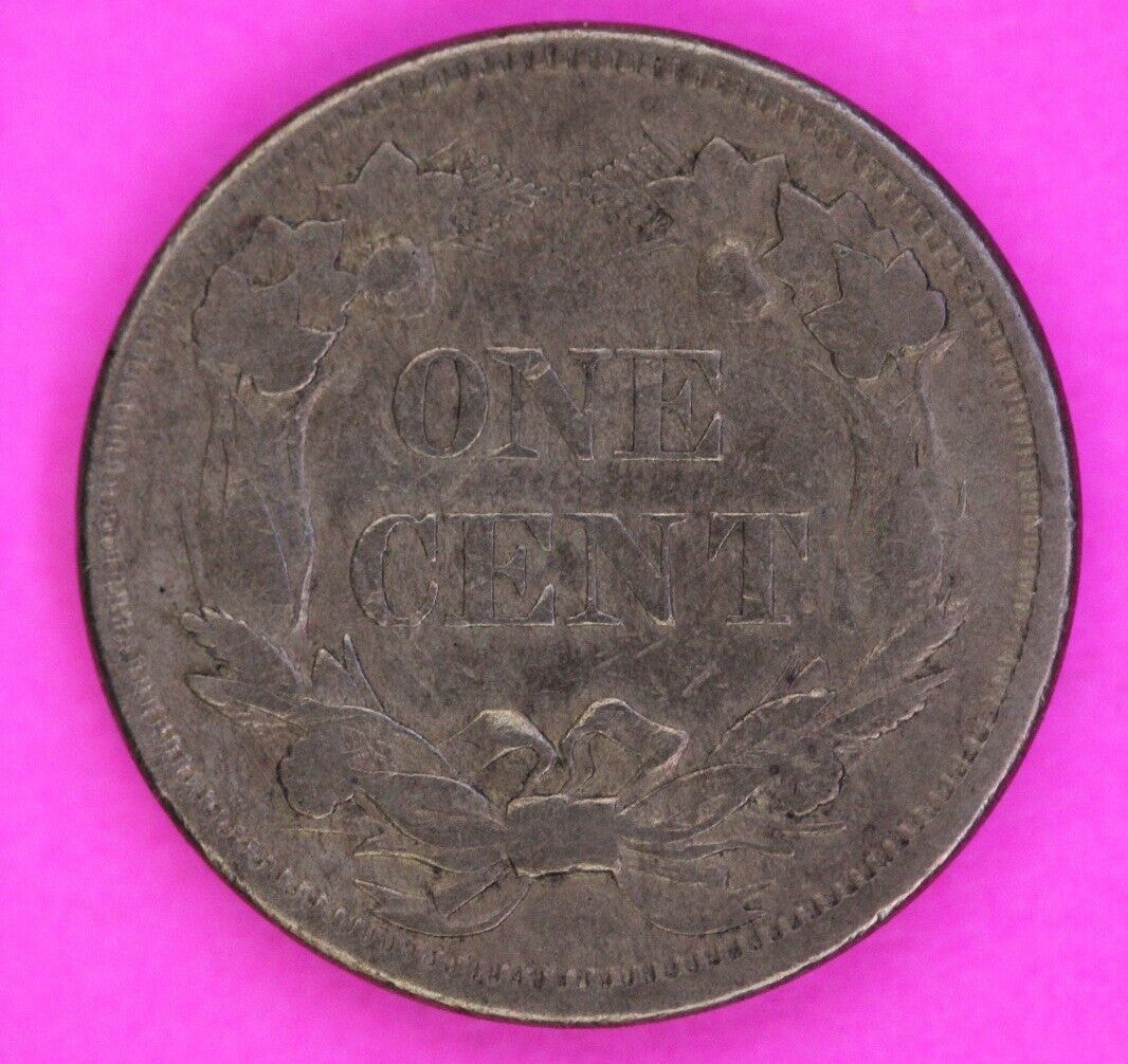 1858 Flying Eagle Cent Penny Double A in America Scarce Early Type Coin 116
