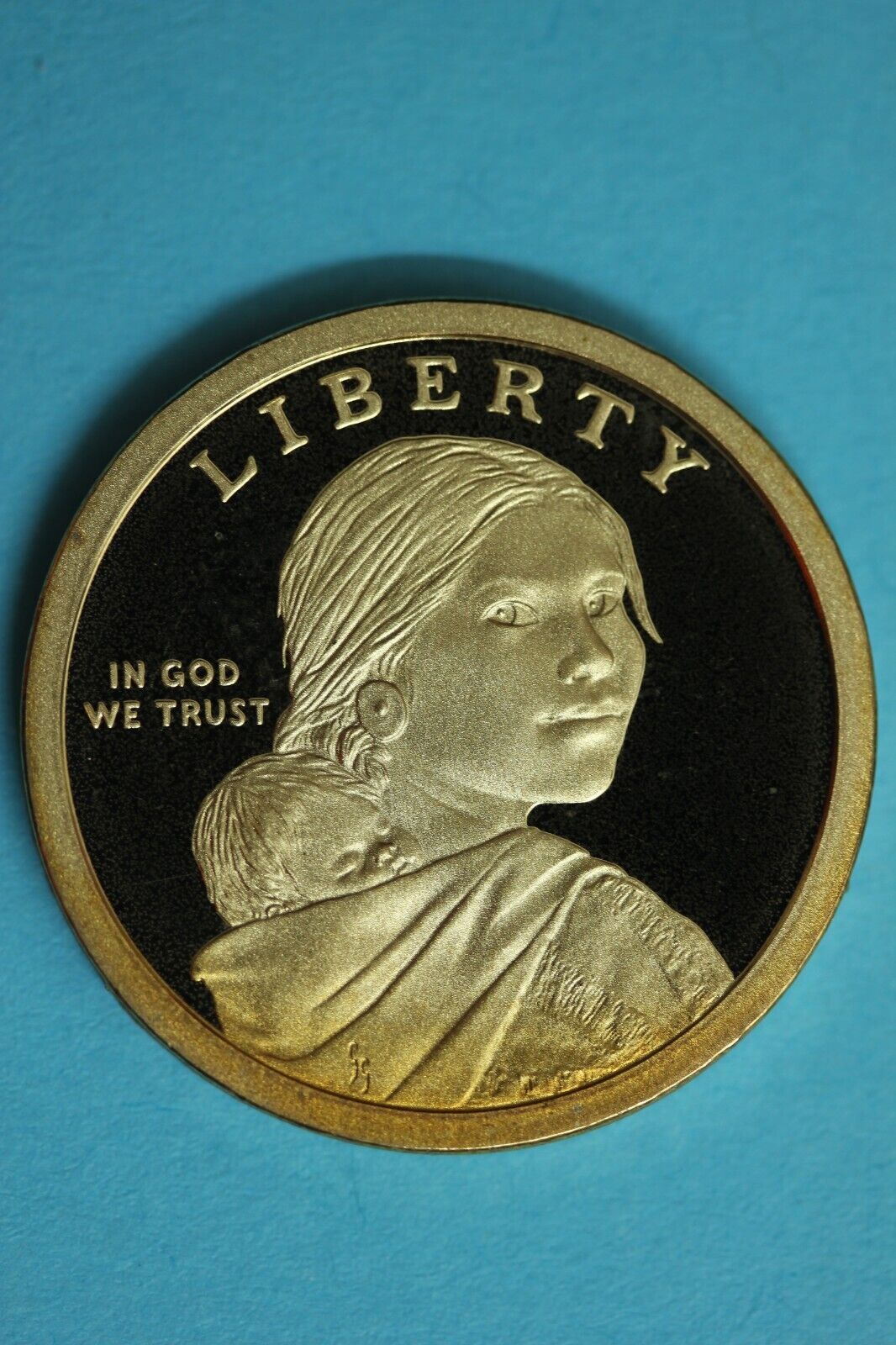 Gem Proof 2013 S Sacagawea Dollar Ultra Deep Cameo Exact Coin Pictured TOM 18