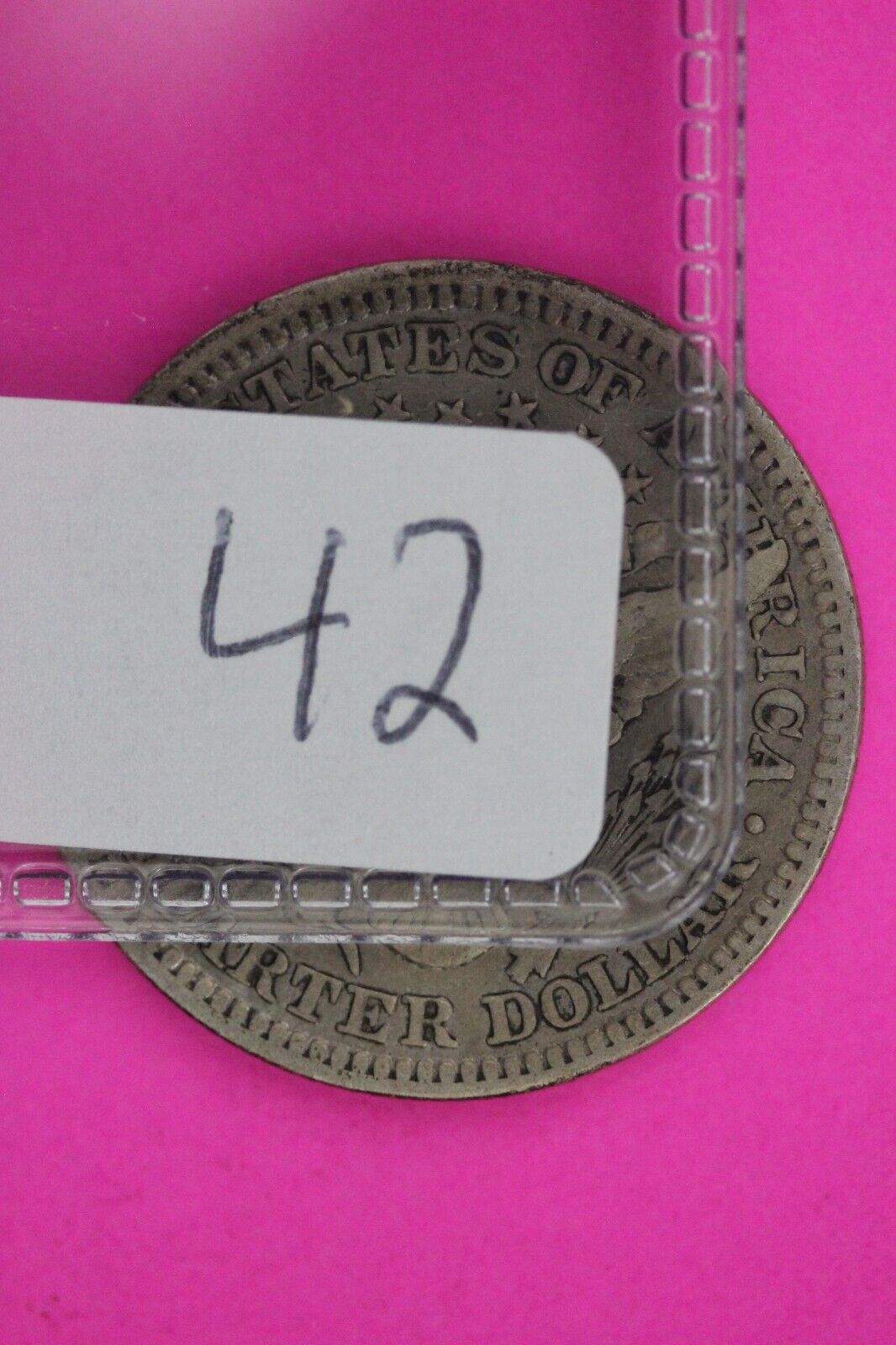 1903 P Barber Liberty Silver Quarter Scarce Semi Key Date Philadelphia Mint 42