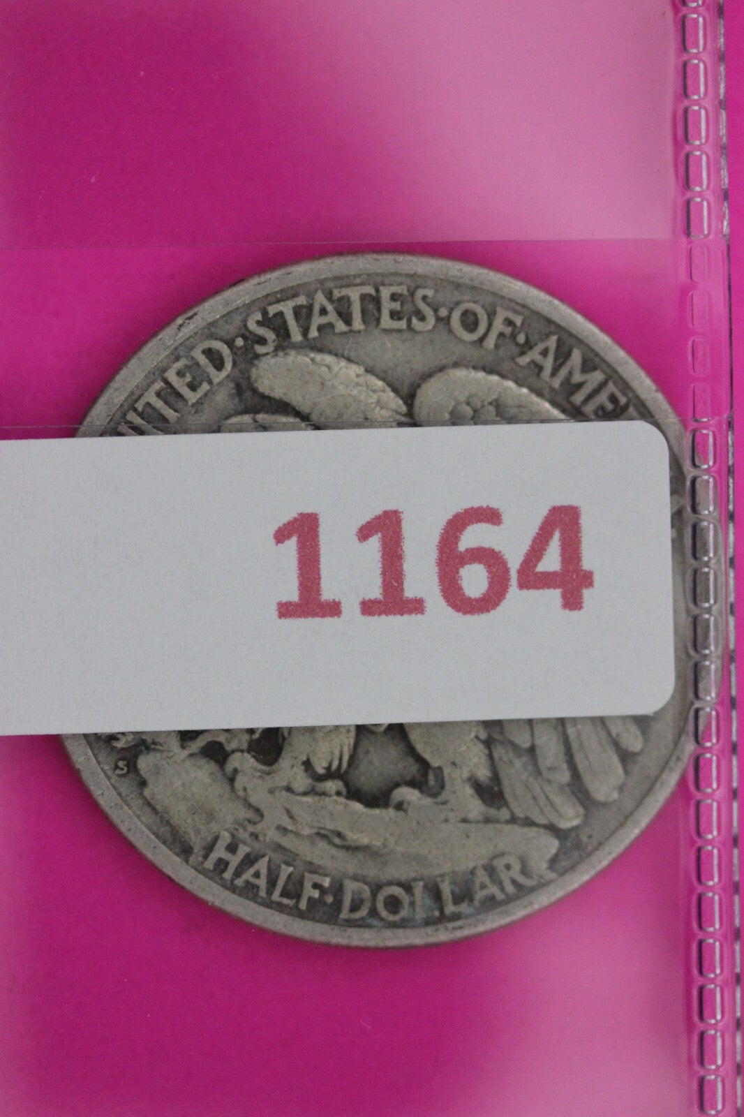 1920 S Walking Liberty Silver Half Dollar Guaranteed Authentic Genuine Coin 1164