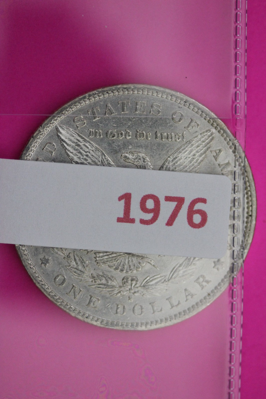 1887 S Morgan Silver Dollar Coin Guaranteed Authentic U.S.A American Seller 1976