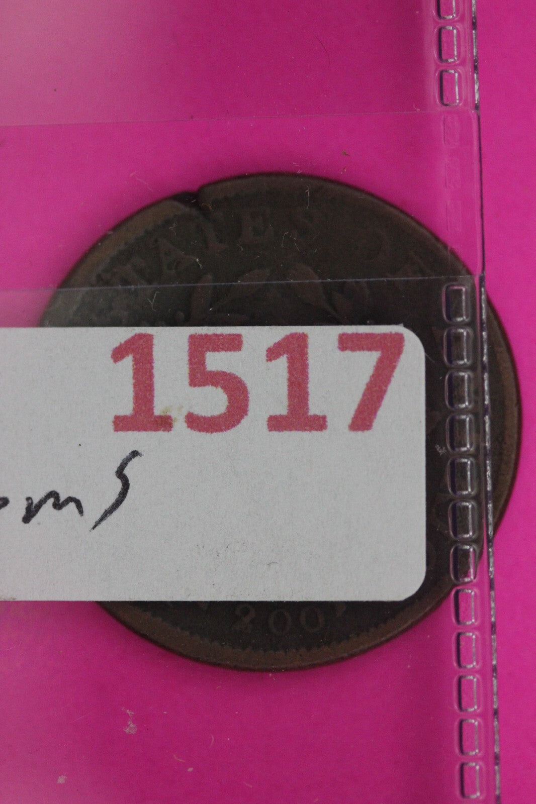 1805 Stems Large 5 Draped Bust Half Cent Guaranteed Authentic Genuine Coin 1517