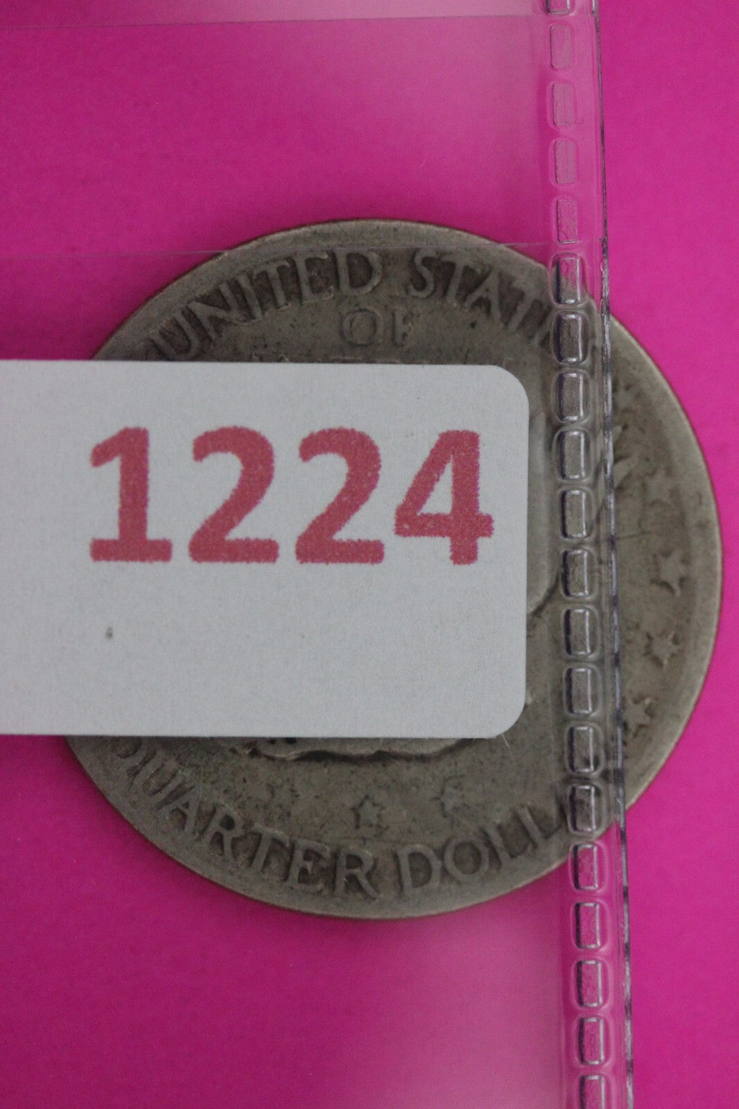 1927 S Standing Liberty Silver Quarter Guaranteed Authentic & Genuine Coin 1224