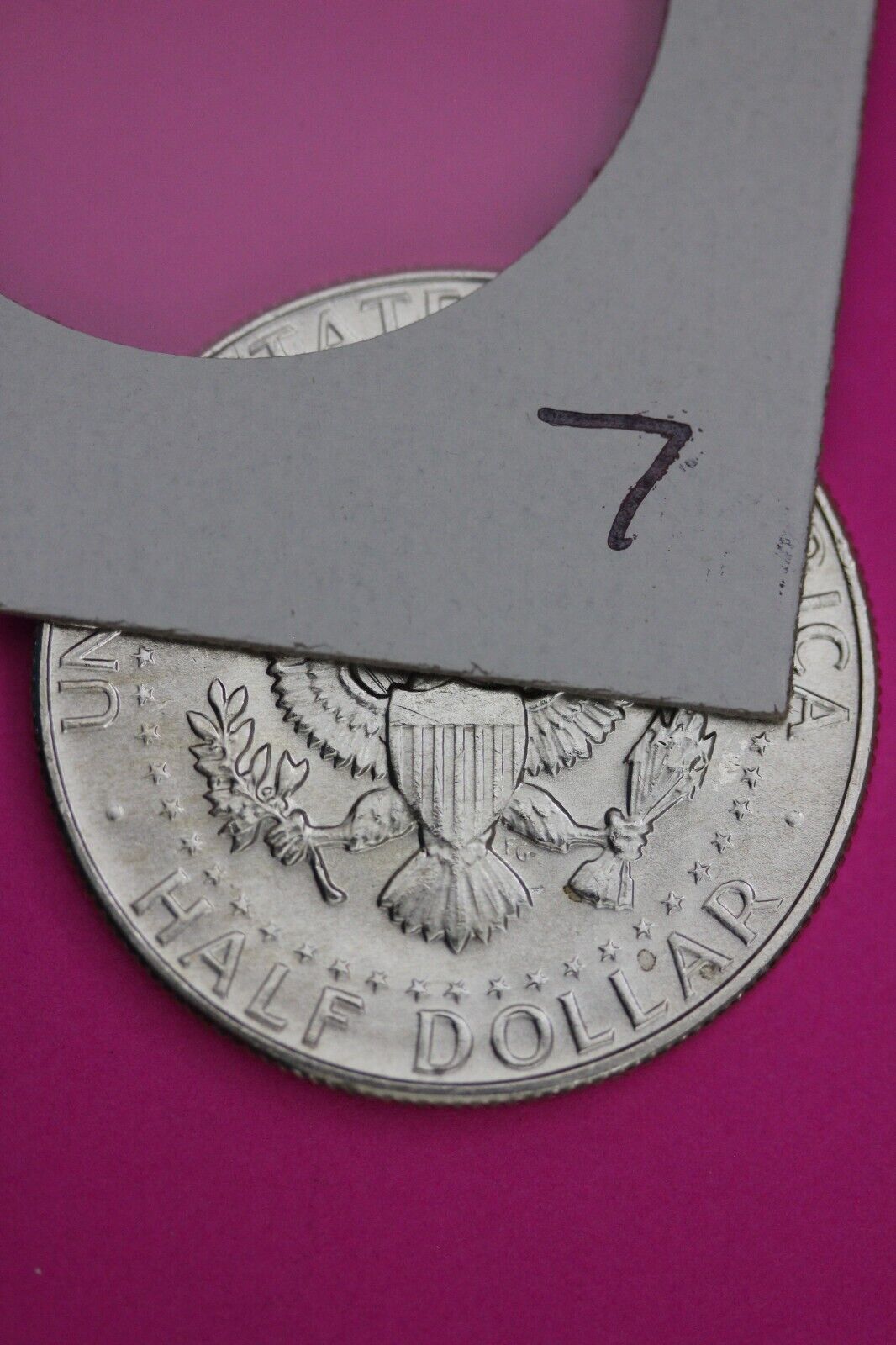 Gem BU 1968 D John F Kennedy Half Dollar 40% Silver Same Coin In Pics TOM 07