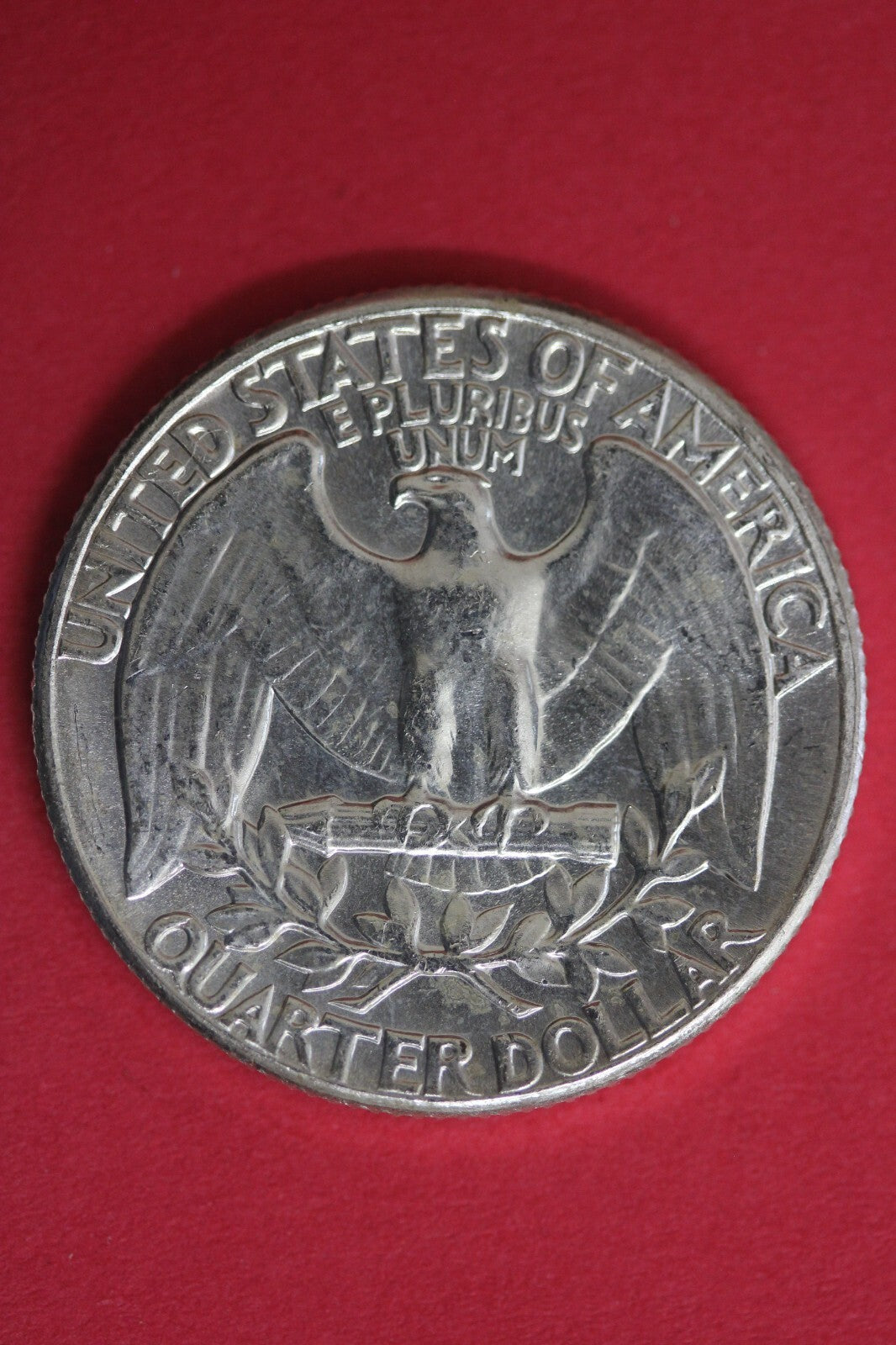 1963 Uncirculated Type B Reverse George Washington Quarter Exact Coin OCE 125