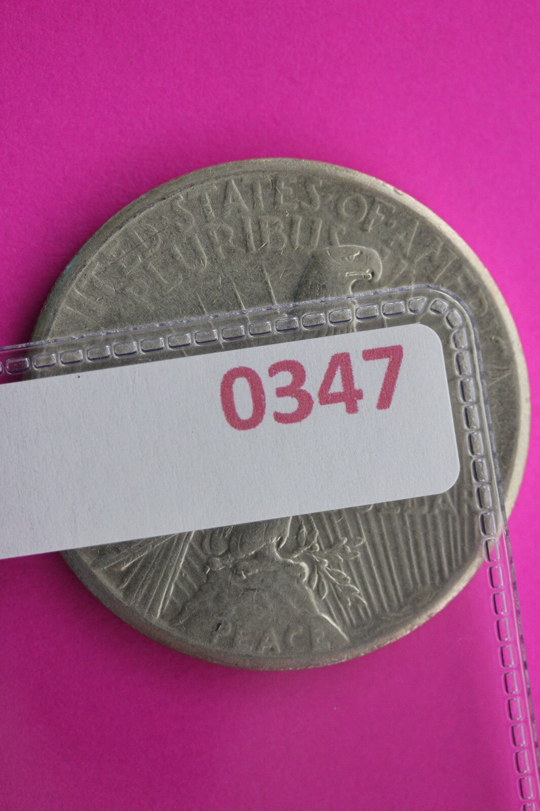 High Grade 1927 P Peace Silver Dollar LIberty Coin Guaranteed Authentic 0347N