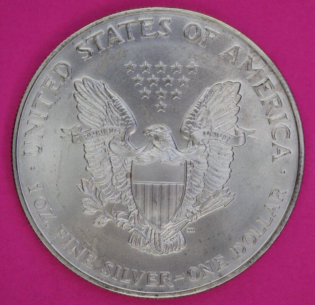 Key Date 1995 BU American Silver Eagle Key Date 1 Ounce 999 Exact Coin Shown 83