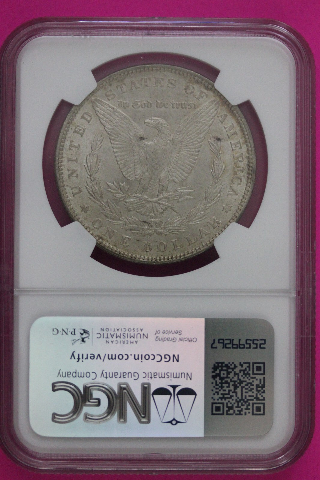 1897 P MS 63 Liberty Morgan Silver Dollar NGC Certified Graded Authentic 695