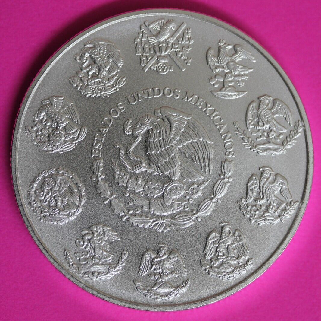 Gem BU 2016 Mexico Libertad Same Coin In Pics 1 Onza 1 OZ .999 Silver Coin 104