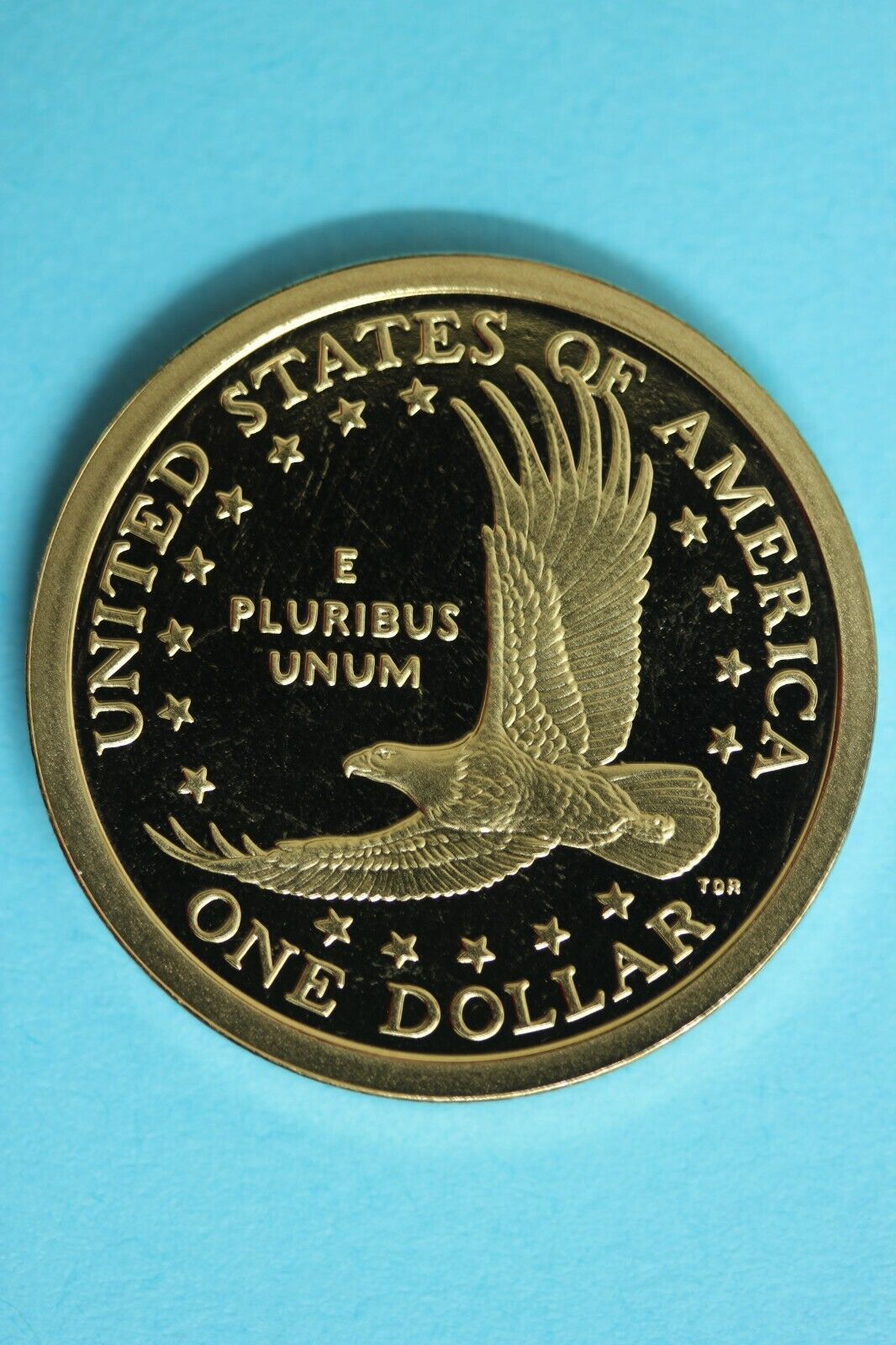 Gem Proof 2001 S Sacagawea Dollar Ultra Deep Cameo Exact Coin Pictured TOM 24