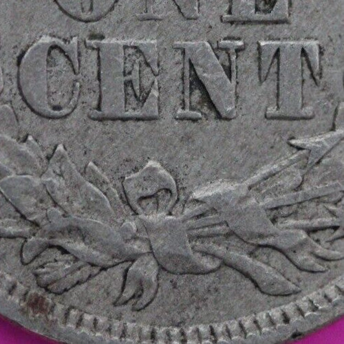 1862 Copper Nickel Indian Head Cent Penny Exact Early Type Coin Pictured 23