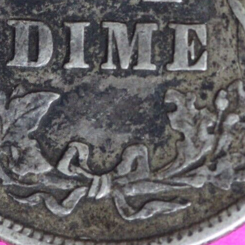 High Grade 1912 P Barber Liberty Dime Scarce Semi Key Date Silver Coin 47
