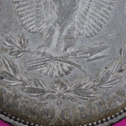 Toned High Grade 1896 O Morgan Liberty Silver Dollar Key Date New Orleans 302