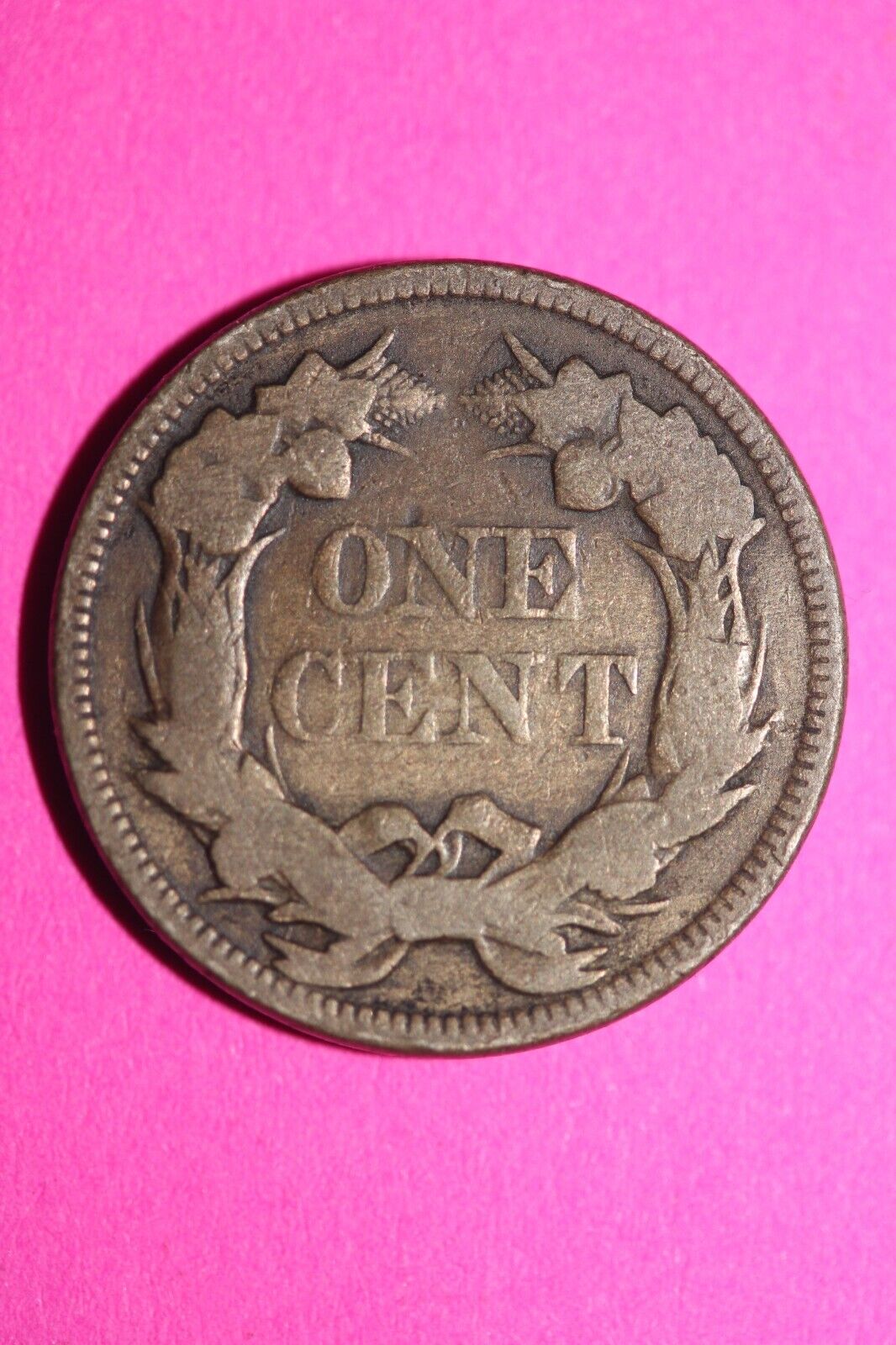 1858 Flying Eagle Cent Penny Exact Scarce Early Type Exact Coin as Pictured 83