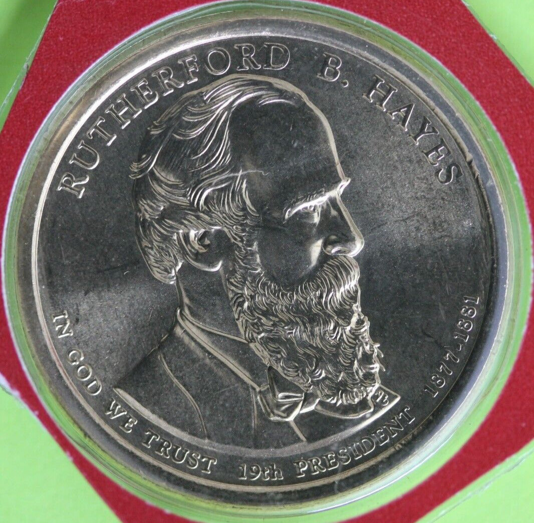 Gem BU 2011 D Rutherford Hayes Presidential Dollar Mint Cello Exact Coin TOM 35