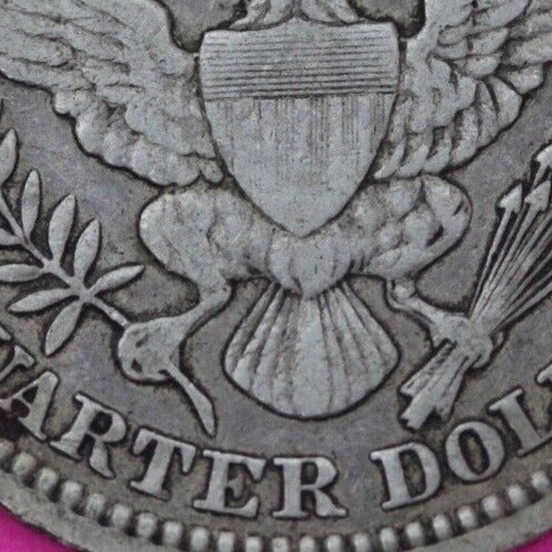 1909 P Barber Liberty Silver Quarter Scarce Semi Key Date Philadelphia Mint 53