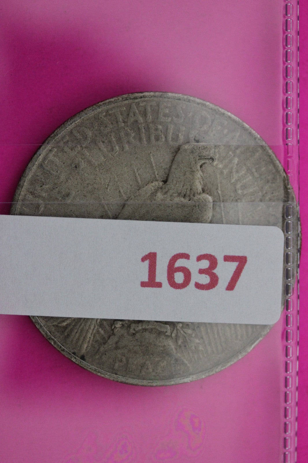 1935 S Peace Liberty Silver Dollar Guaranteed Authentic & Genuine Coin 1637