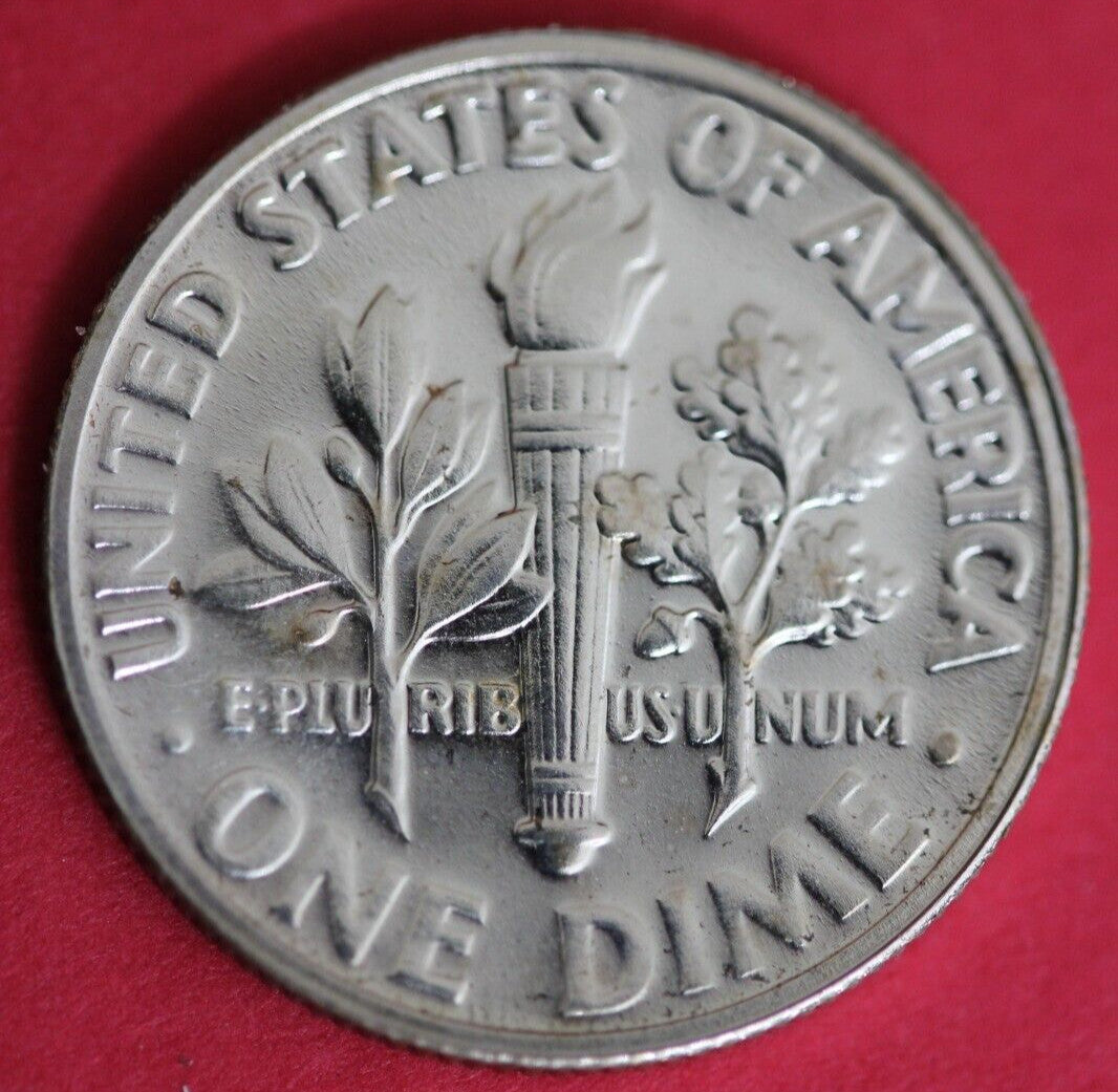 1960 Silver Proof Roosevelt Dime Exact Coin Shown OCE 04