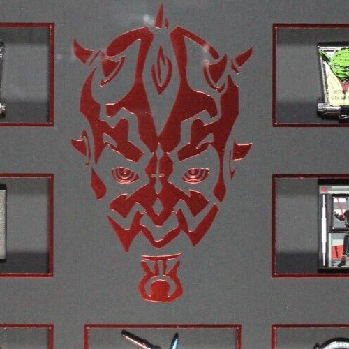 RARE 2012 Disney Star Wars Weekend Darth Maul 10 Pin Set New In Box Perfect