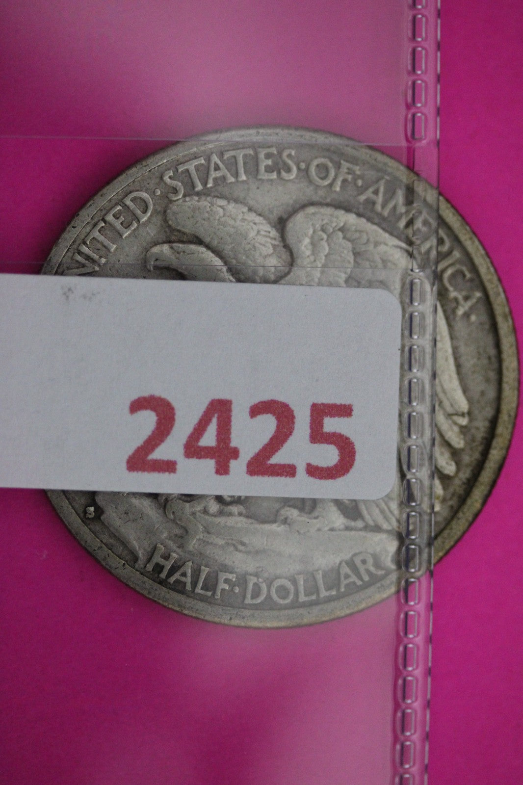 1929 S Walking Liberty Walker Half Dollar Coin Guaranteed Authentic Genuine 2425