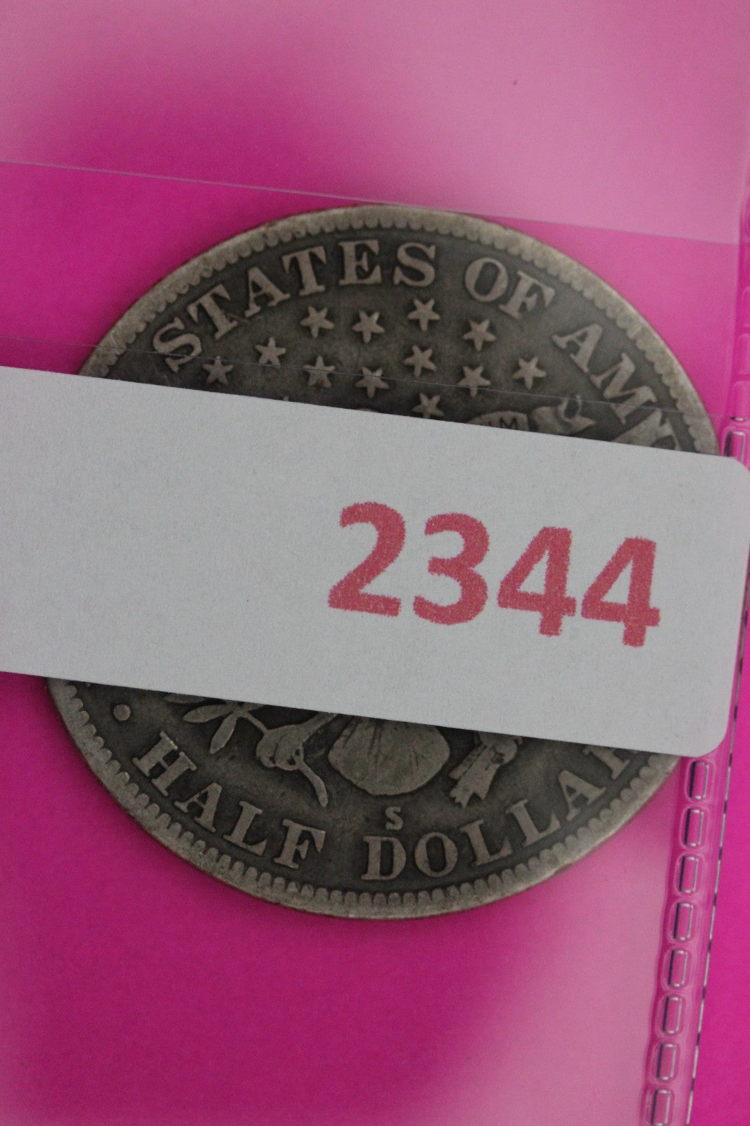 1914 S Barber Liberty Silver Half Dollar Guaranteed Authentic Genuine Coin 2344