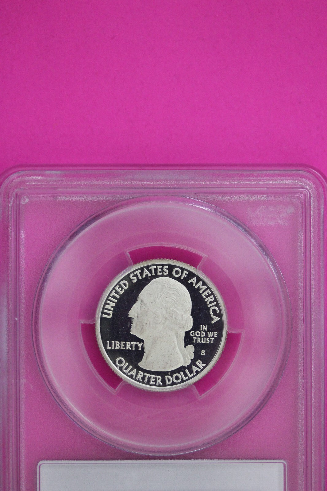 2014 S PR 70 Silver Quarter Shenandoah Park ATB PCGS Graded Certified Slab 840