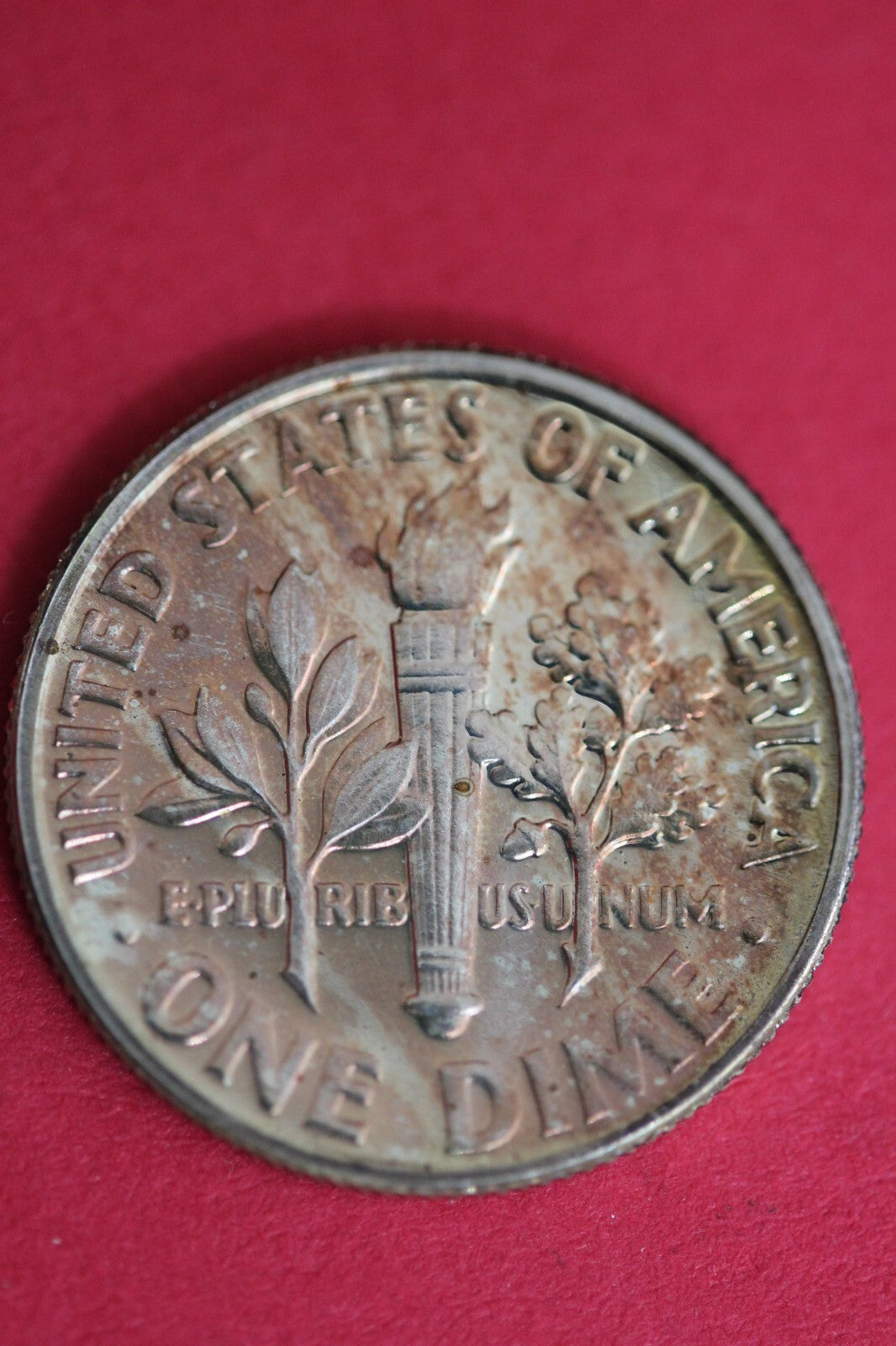 Toned 1962 Silver Proof Roosevelt Dime Exact Coin Shown 61