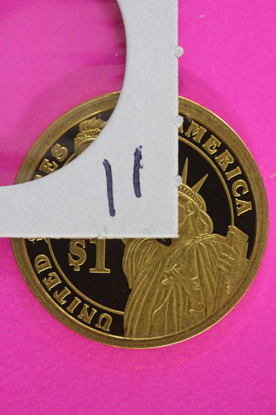 Proof 2012 S Chester Arthur Presidential Dollar DCAM Same Coin In Pics TOM 11