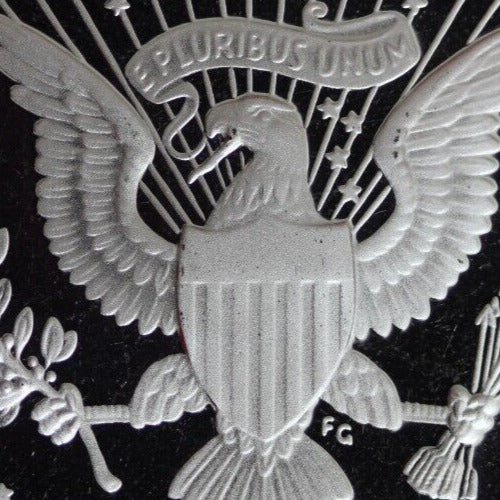 GEM Proof Silver 2007 S John F Kennedy Half Dollar Dcam Exact Coin Shown Tom 05