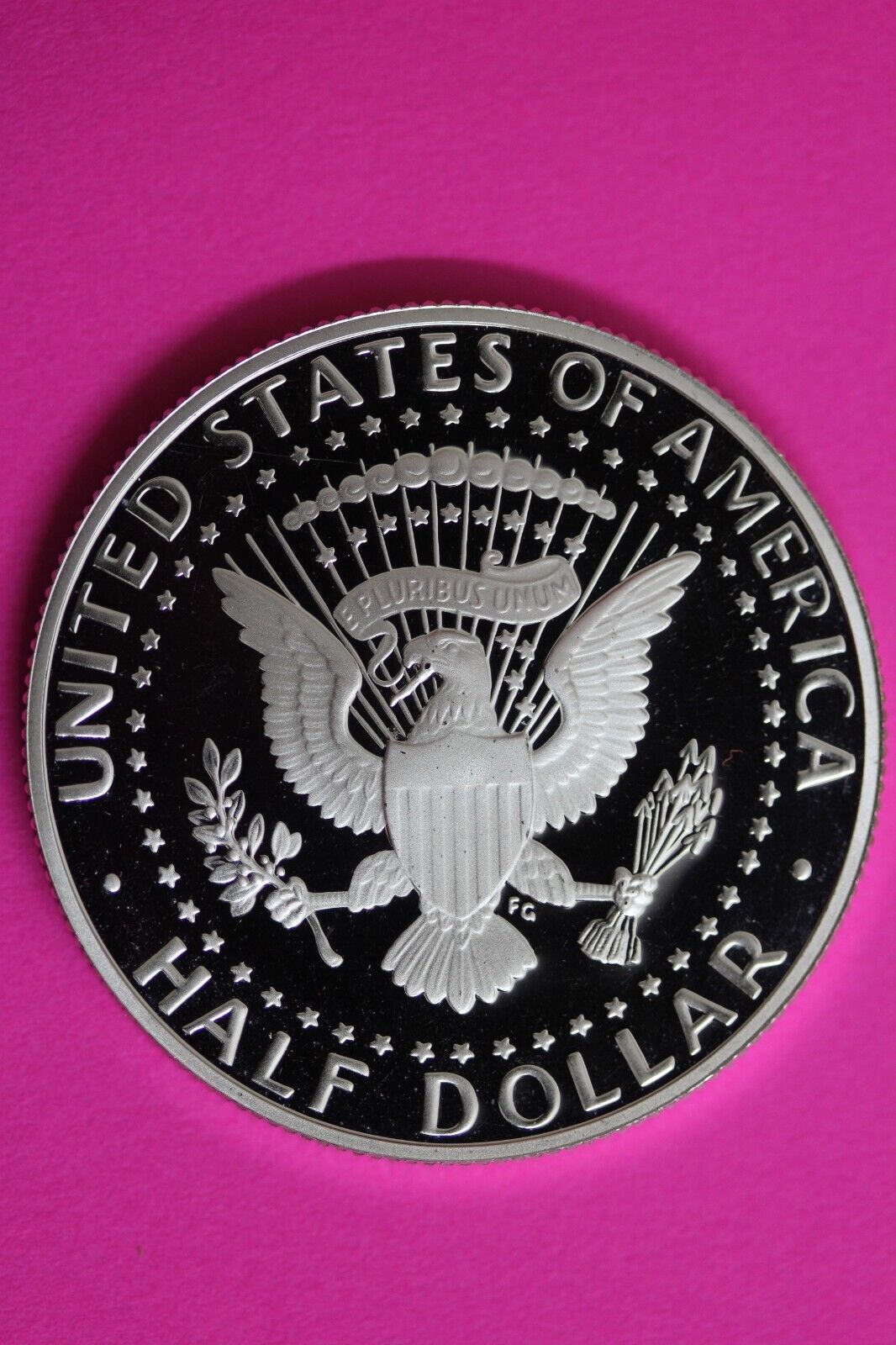 GEM Proof Silver 2007 S John F Kennedy Half Dollar Dcam Exact Coin Shown Tom 11